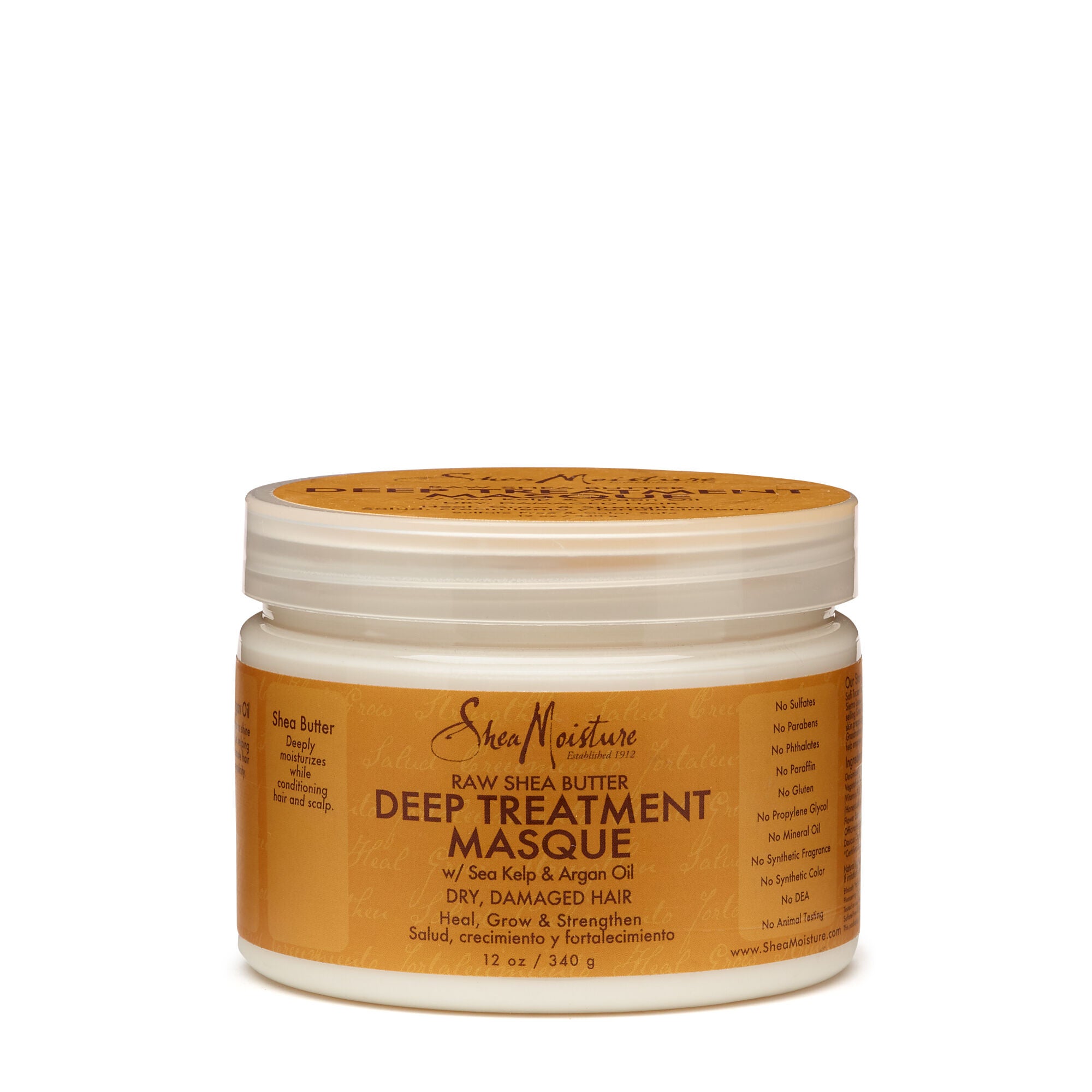 raw shea butter deep treatment masque